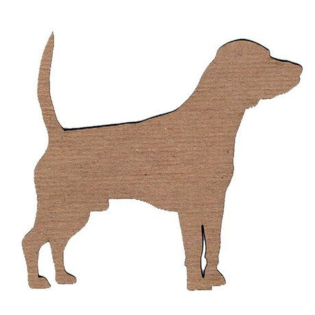 Leaky Shed Studio - Animal Collection - Chipboard Shapes - Beagle