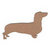 Leaky Shed Studio - Animal Collection - Chipboard Shapes - Dachshund 2
