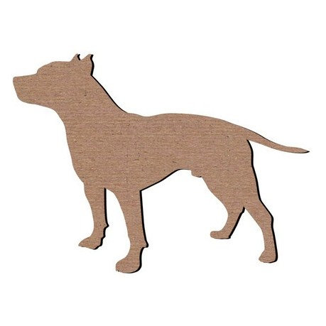Leaky Shed Studio - Animal Collection - Chipboard Shapes - Pitbull