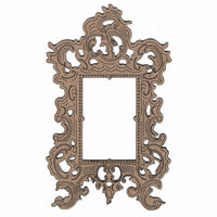 Leaky Shed Studio - Chipboard Shapes - Victorian Mirror Frame