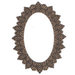 Leaky Shed Studio - Chipboard Shapes - Lace Oval Frame