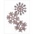 Leaky Shed Studio - Chipboard Shapes - Christmas - Snowflake Corner Chip