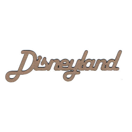 Leaky Shed Studio - Chipboard Shapes - Disneyland