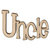 Unique Pages - Family Collection - Chipboard Words - Uncle