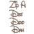 Leaky Shed Studio - Chipboard Words - Zip A Dee Doo Dah