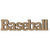 Leaky Shed Studio - Sport Collection - Chipboard Words - Baseball