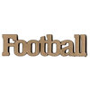 Leaky Shed Studio - Sport Collection - Chipboard Words - Football