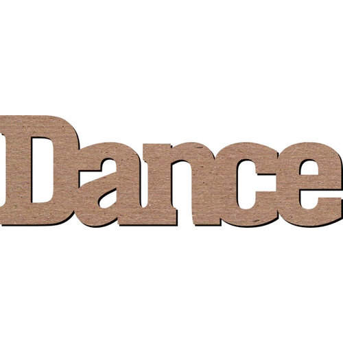 Leaky Shed Studio - Activity Collection - Chipboard Words - Dance
