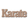Leaky Shed Studio - Sport Collection - Chipboard Words - Karate