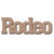 Leaky Shed Studio - Sport Collection - Chipboard Words - Rodeo