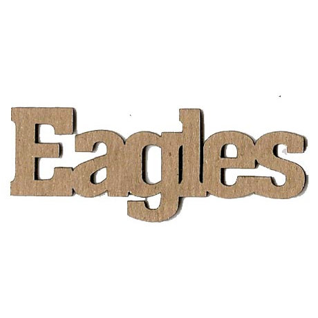 Leaky Shed Studio - Mascot Collection - Chipboard Words - Eagles