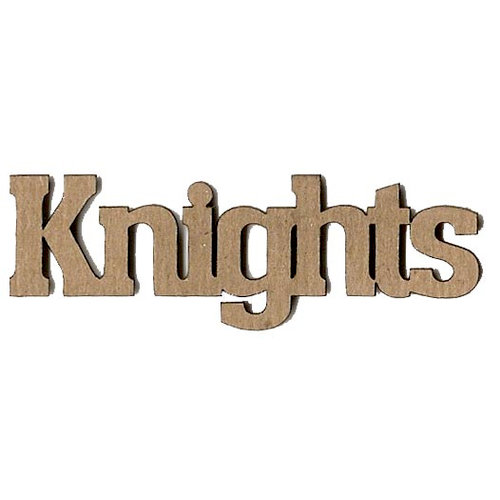 Leaky Shed Studio - Mascot Collection - Chipboard Words - Knights