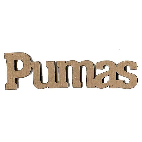 Leaky Shed Studio - Mascot Collection - Chipboard Words - Pumas