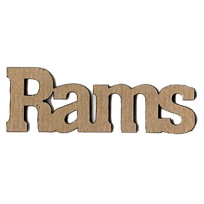Leaky Shed Studio - Mascot Collection - Chipboard Words - Rams