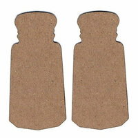 Leaky Shed Studio - Chipboard Shapes - Salt and Pepper Shakers