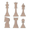 Leaky Shed Studio - Chipboard Shapes - Chess Pieces