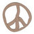 Leaky Shed Studio - Chipboard Shapes - Peace Sign 60&#039;s
