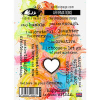 Visible Image - Clear Photopolymer Stamps - Affirmations