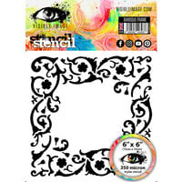 Visible Image - Stencils - Baroque Frame