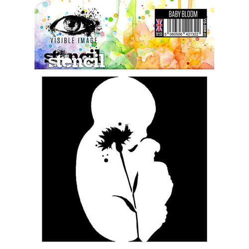 Visible Image - 6 x 6 Stencil - Baby Bloom