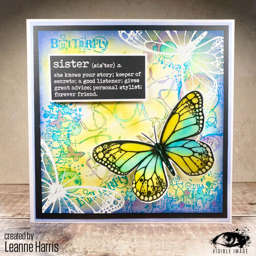 Visible Image - Clear Photopolymer Stamps - Bee Happy
