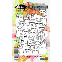 Visible Image Limited - Clear Photopolymer Stamps - Cat-tastic Background