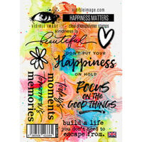 Visible Image - Clear Photopolymer Stamps - Happiness Matters
