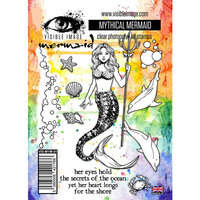 Visible Image - Clear Photopolymer Stamps - Mythical Mermaid