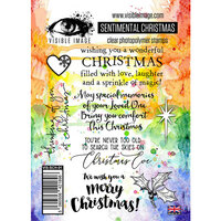 Visible Image - Clear Photopolymer Stamps - Sentimental Christmas