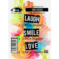 Visible Image - Clear Photopolymer Stamps - Smile Bigger