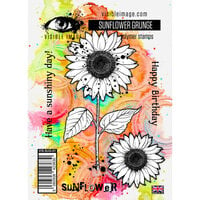 Visible Image - Clear Photopolymer Stamps - Sunflower Grunge