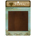 Vintaj Metal Brass Company - Metal Altered Blank Canvas - 3 x 3