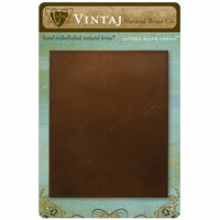 Vintaj Metal Brass Company - Metal Altered Blank Canvas - 4 x 5