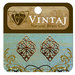 Vintaj Metal Brass Company - Metal Embellishments - Diamond Filigree