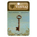 Vintaj Metal Brass Company - Metal Jewelry Charm - Skeleton Key