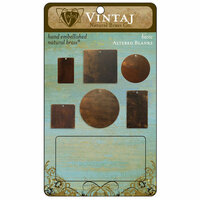 Vintaj Metal Brass Company - Metal Altered Blanks - Basic