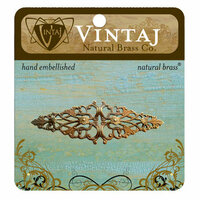 Vintaj Metal Brass Company - Metal Embellishments - Diamond Trellis Filigree