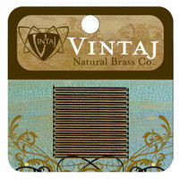 Vintaj Metal Brass Company - Metal Jewelry Hardware - Head Pin - Short