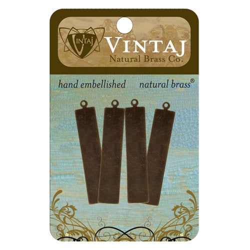 Vintaj Metal Brass Company - Sizzix - Metal Embellishments - Tag