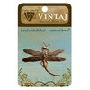 Vintaj Metal Brass Company - Metal Embellishments - Art Deco Dragonfly