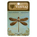 Vintaj Metal Brass Company - Metal Embellishments - Ornate Dragonfly