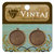 Vintaj Metal Brass Company - Metal Jewelry Charms - Bamboo Bezel