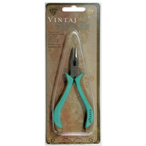 Vintaj Metal Brass Company - Tools - Ergo Chain Nose Plier with Cutter