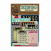 Vintage Street Market - Craft Pantry Staples - Bingo Craft Cards