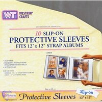Westrim 12 x 12 Slip On Page Protectors