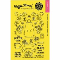 Waffle Flower Crafts - Clear Photopolymer Stamps - Bear and Bird