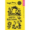 Waffle Flower Crafts - Clear Photopolymer Stamps - Enveloper Birthday