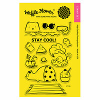 Waffle Flower Crafts - Clear Photopolymer Stamps - Stay Cool