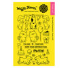 Waffle Flower Crafts - Clear Photopolymer Stamps - Pawsome