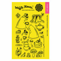 Waffle Flower Crafts - Clear Photopolymer Stamps - Tea for Two